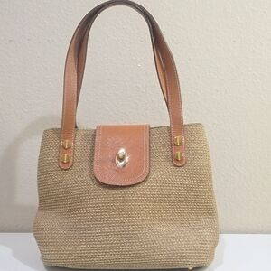 🌻 ERIC JAVITS RAFFIA SHOULDER BAG